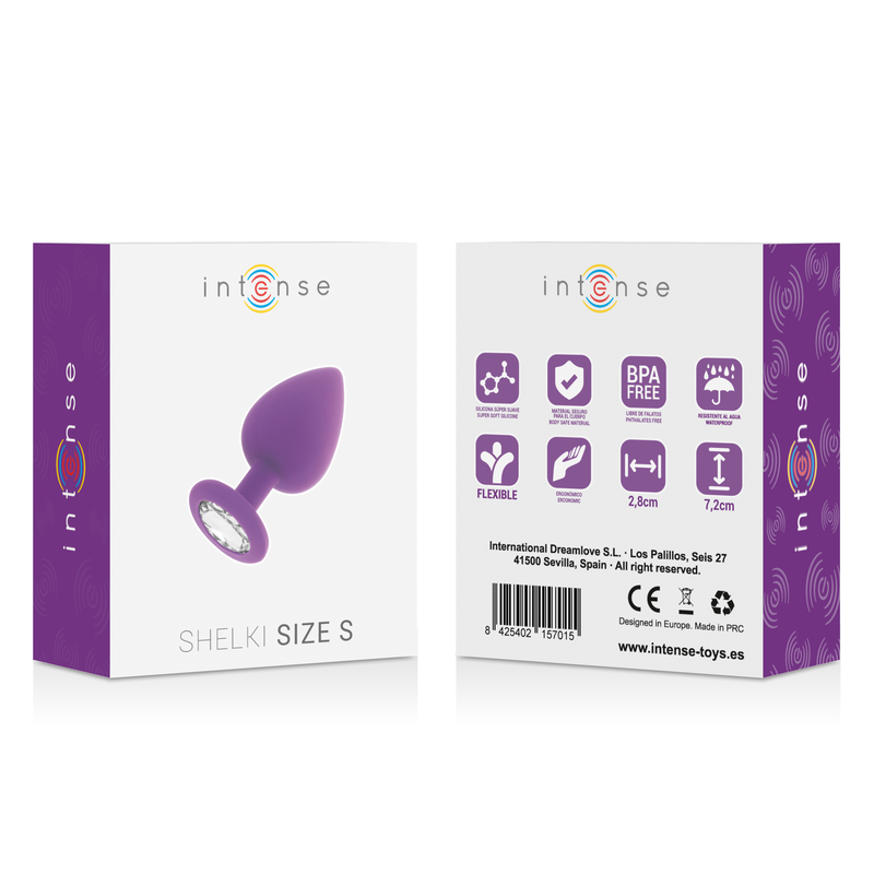 INTENSE - SHELKI S PLUG ANALE LILLA - immagine 5