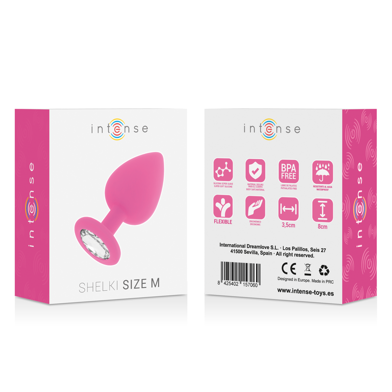 INTENSE - SHELKI M ANAL PLUG FUCSIA - immagine 6