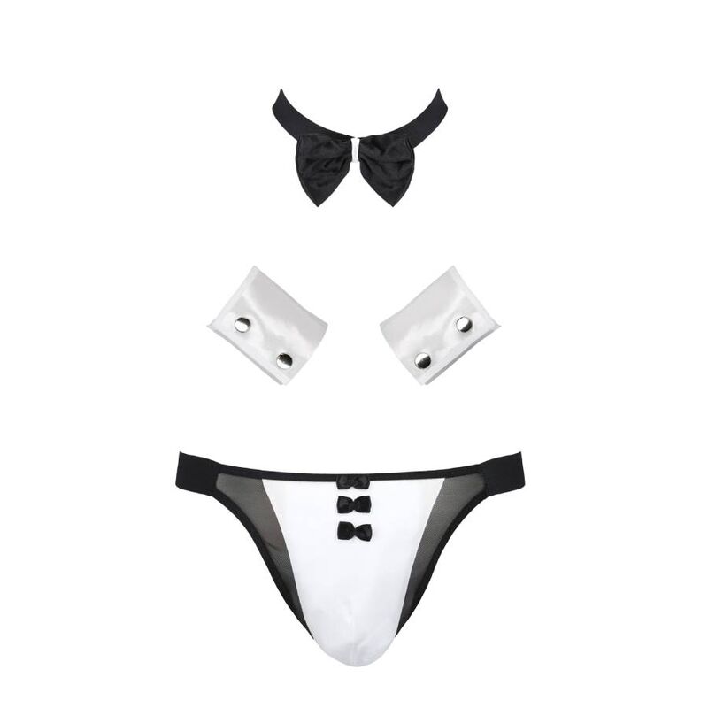 PASSION - 036 SLIP ALFROJO NEGRO S/M - immagine 5