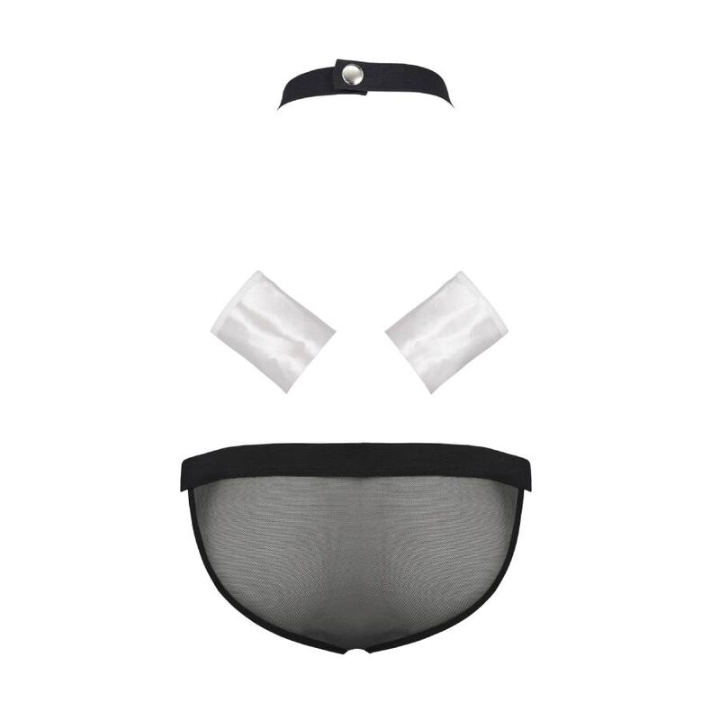 PASSION - 036 SLIP ALFROJO NEGRO S/M - immagine 4