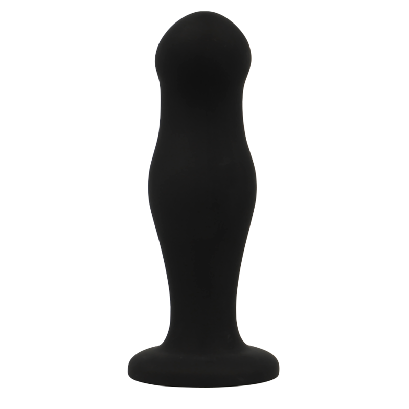 BLACK&SILVER - SEAN PLUG ANALE PREMIUM IN SILICONE NERO - immagine 3