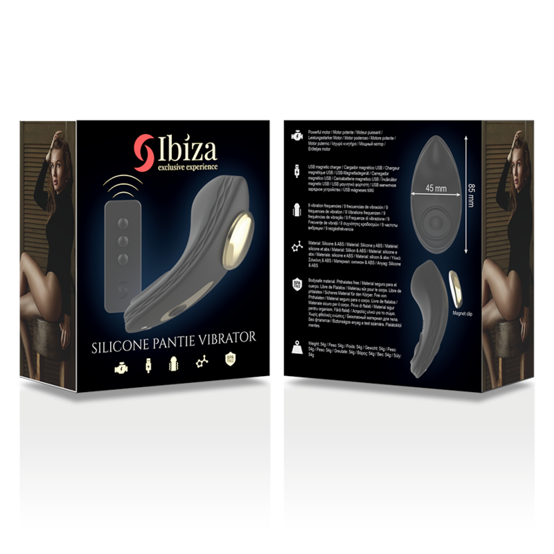 IBIZA - TELECOMANDO VIBRATORE MUTANDINE IN SILICONE - immagine 8