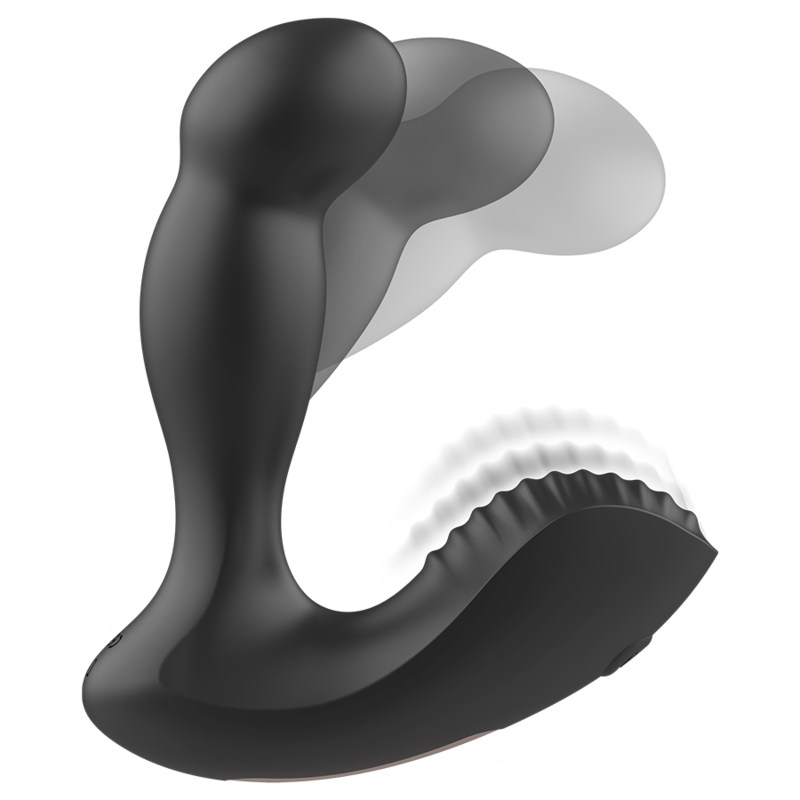 IBIZA - MASAJEADOR ANAL WAVE Y VIBRACIÓN CONTROL REMOTO 11 x 4 CM - immagine 2