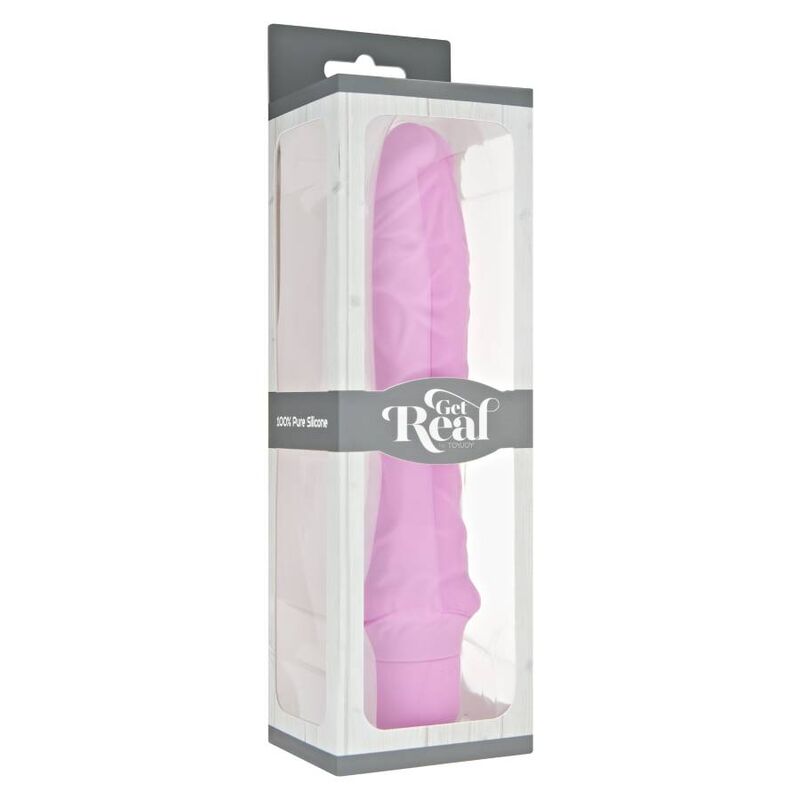 GET REAL - VIBRATORE CLASSICO GRANDE ROSA - immagine 3