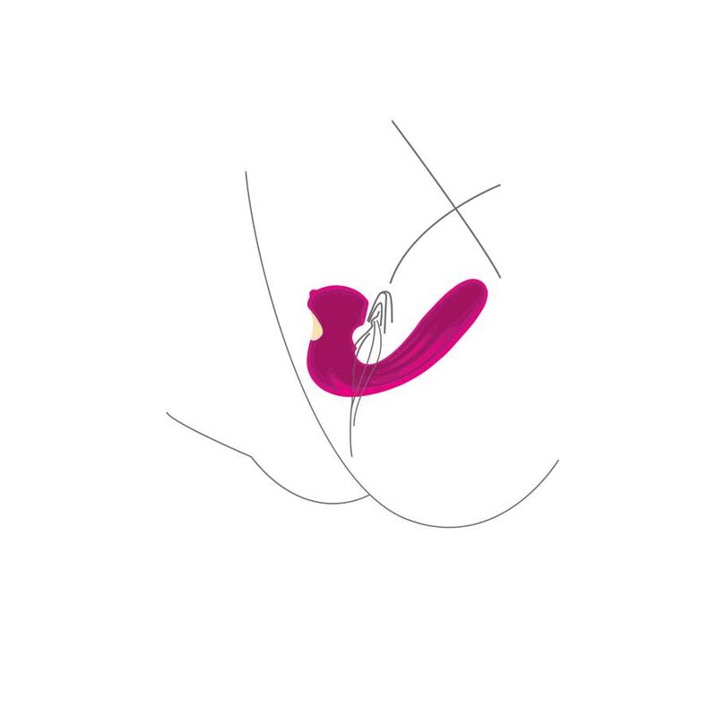 XOCOON - STIMOLATORE CELESTIAL LOVE VIBE FUCSIA - immagine 3