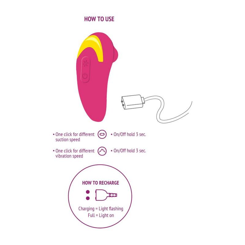 XOCOON - STIMOLATORE D''AMORE INFINITO FUCSIA - immagine 7
