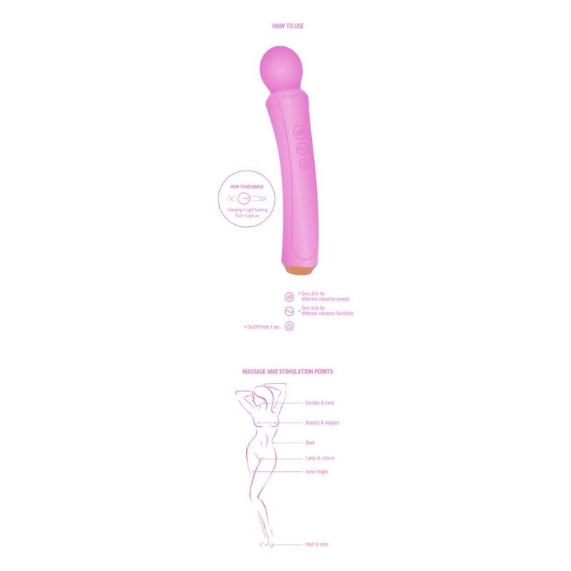 XOCOON - THE CURVED WAND FUCSIA - immagine 4