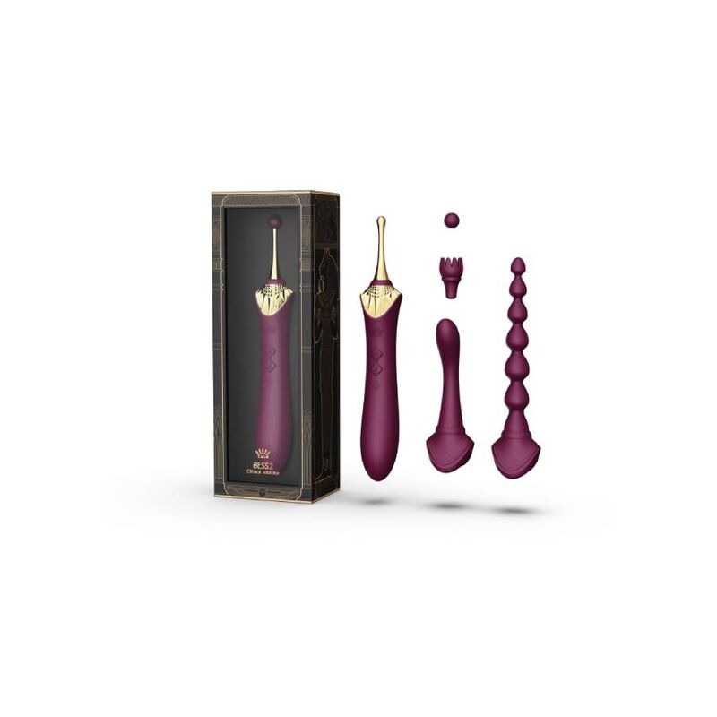 ZALO - BESS 2 MASAJEADOR PERSONAL MORADO - immagine 2