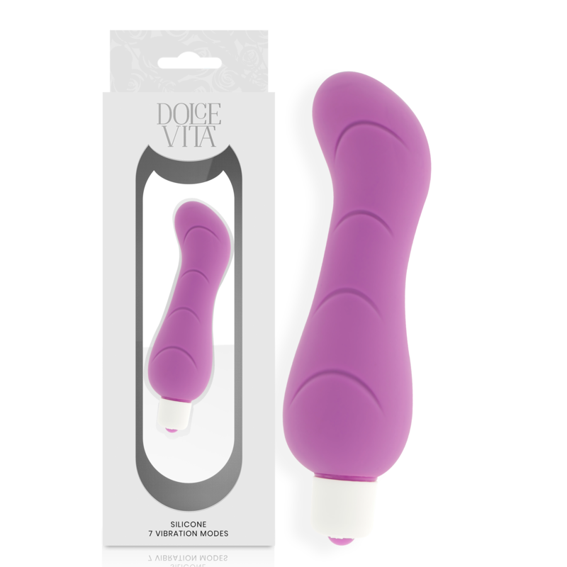 DOLCE VITA - G-SPOT VIBRADOR SILICONA LILA - immagine 4