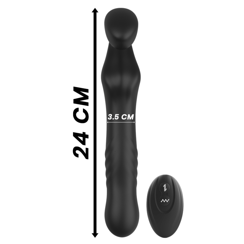 IBIZA - VIBRADOR STRAPLESS CONTROL REMOTO UP & DOWN - immagine 6
