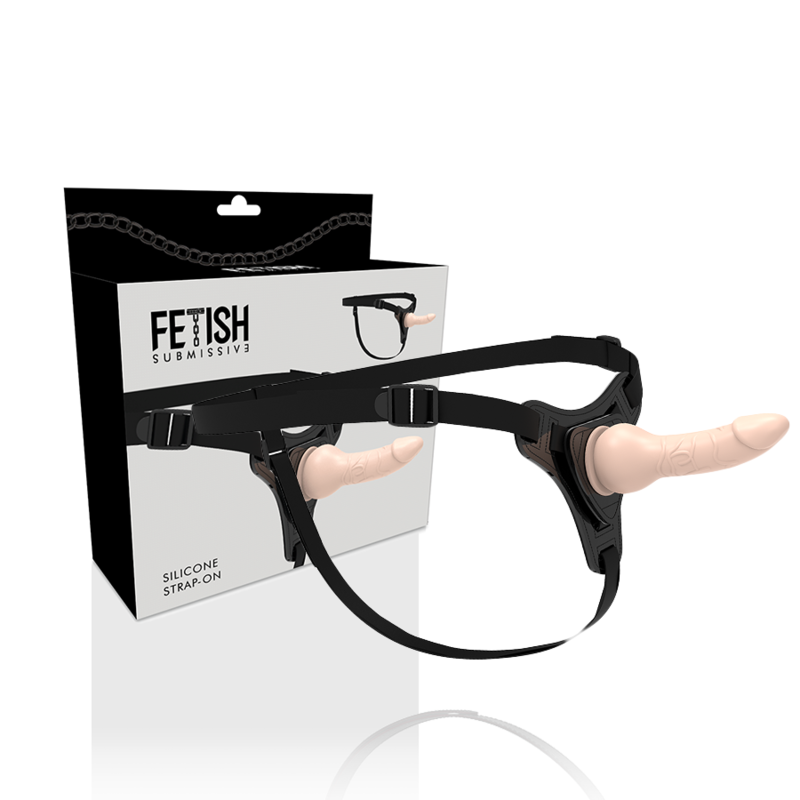 FETISH SUBMISSIVE HARNESS - SILICONA FLESH REALISTIC 16CM - immagine 4