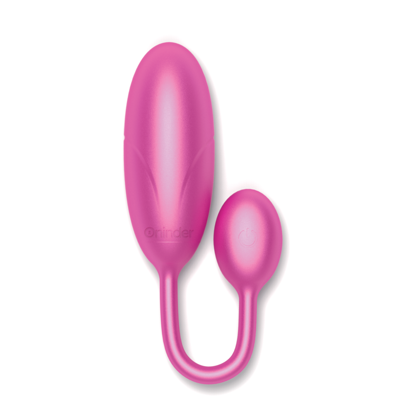 ONINDER™ - UOVO VIBRANTE DENVER ROSA 7 X 2,7 CM APP GRATUITA - immagine 3