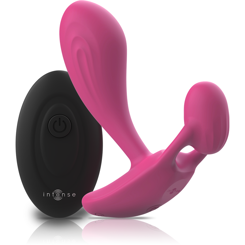 INTENSE - SHELLY DUO ANAL-PERINEO , VAGINAL-CLITORIS REMOTO ROSA - immagine 2