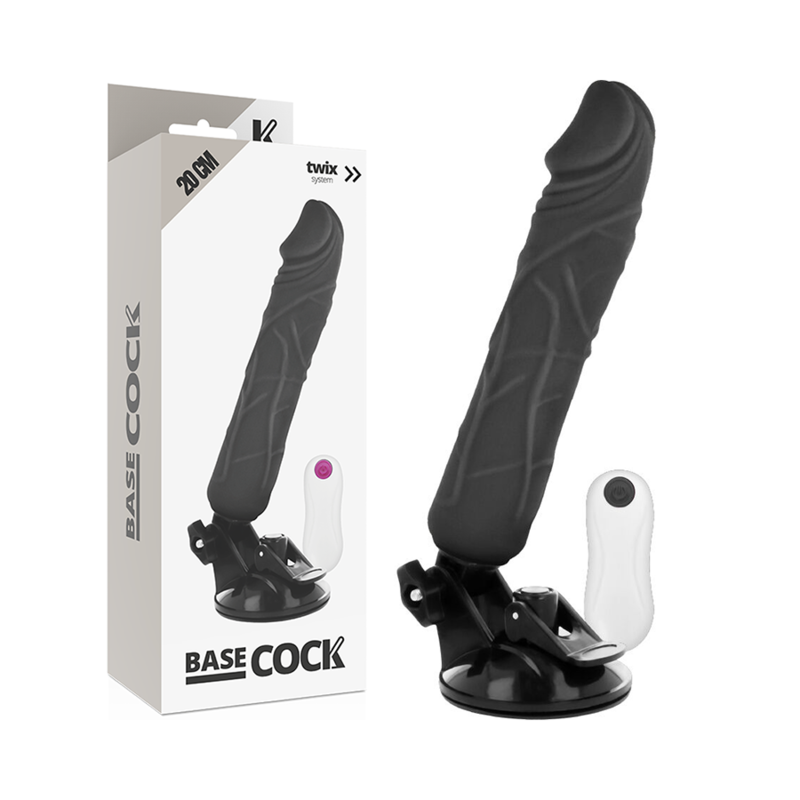 basecock vibrador realĂstico control remoto natural 20 cm o 4 cm