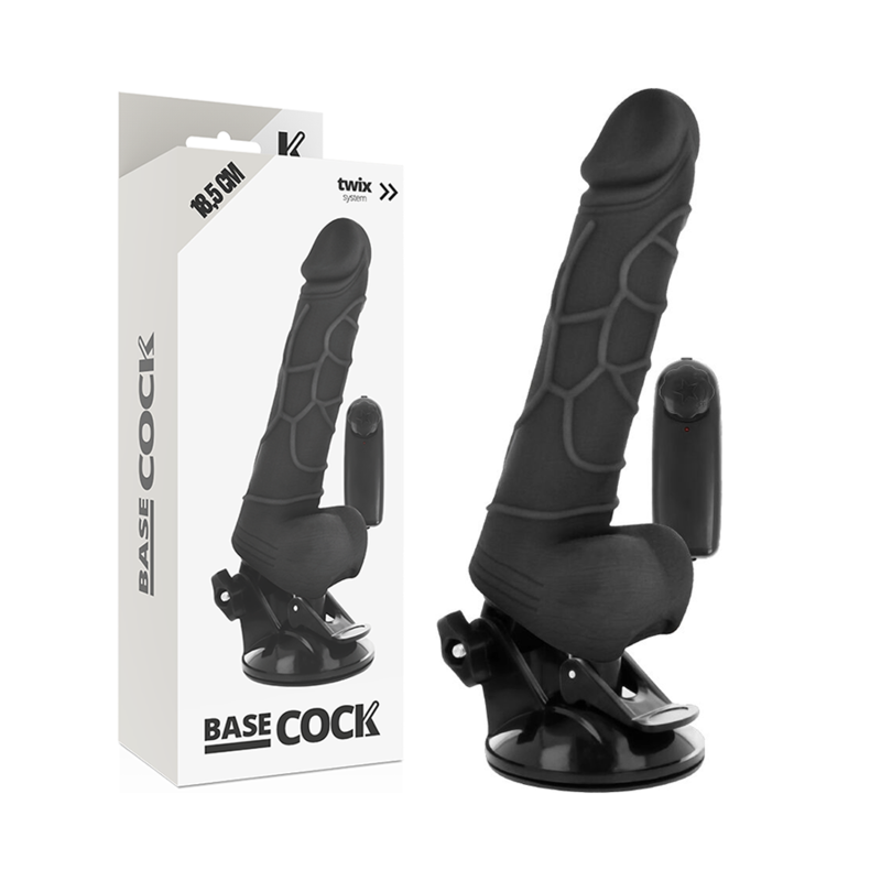 basecock vibrador realistico control remoto natural 18.5 cm o 4cm