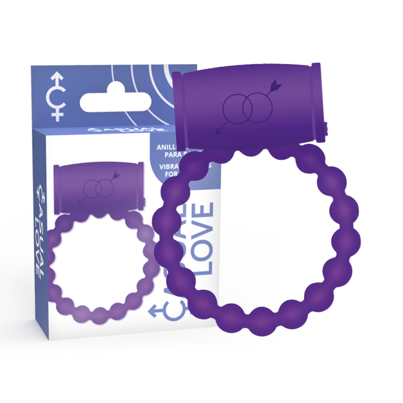 CASUAL LOVE - ANELLO VIBRATORE PER 25 COPPIE VIOLA - immagine 3