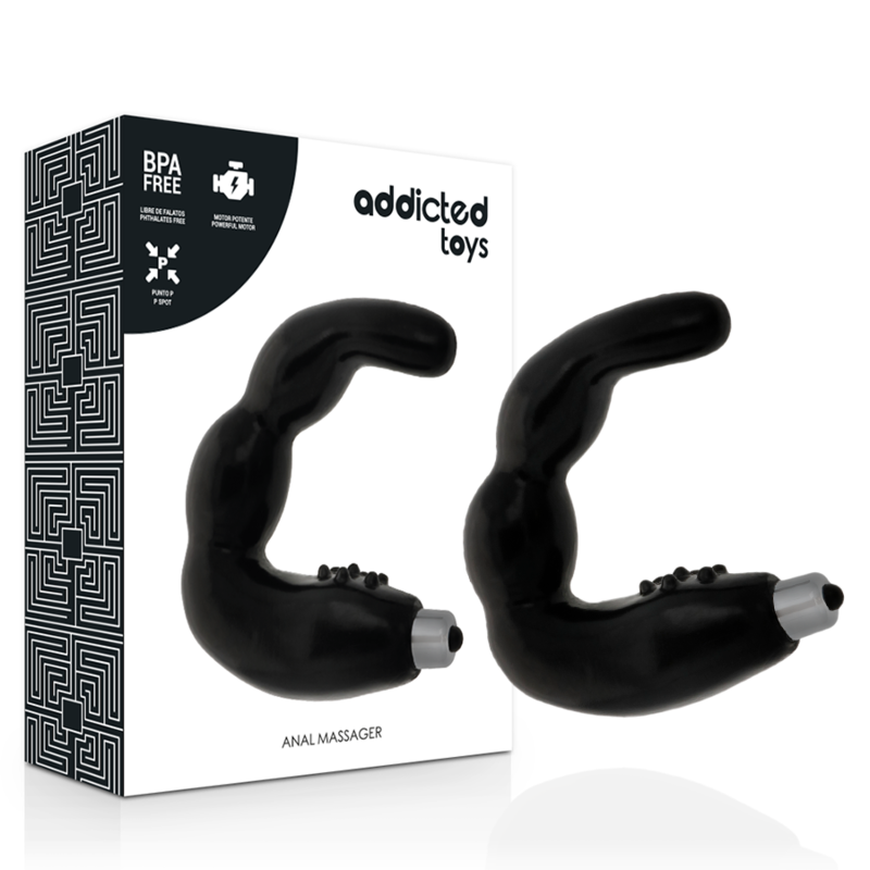 ADDICTED TOYS - VIBRAZIONE DEL MASSAGGIATORE ANALE DELLA PROSTATA - immagine 4