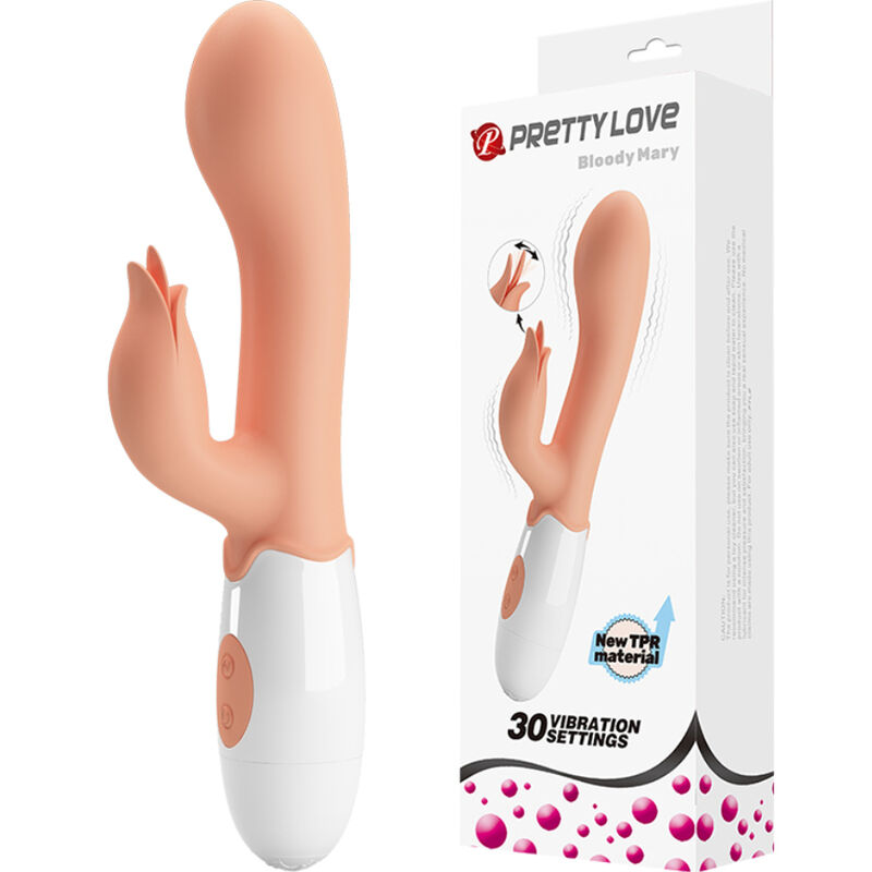 PRETTY LOVE - BLOODY MARY VIBRADOR CON ESTIMULADOR - immagine 7