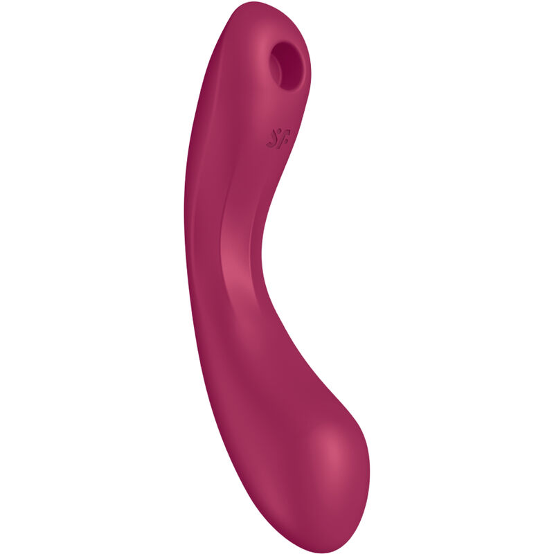 SATISFYER - CURVE TRINITY 1 AIR PULSE VIBRATION RED - immagine 3