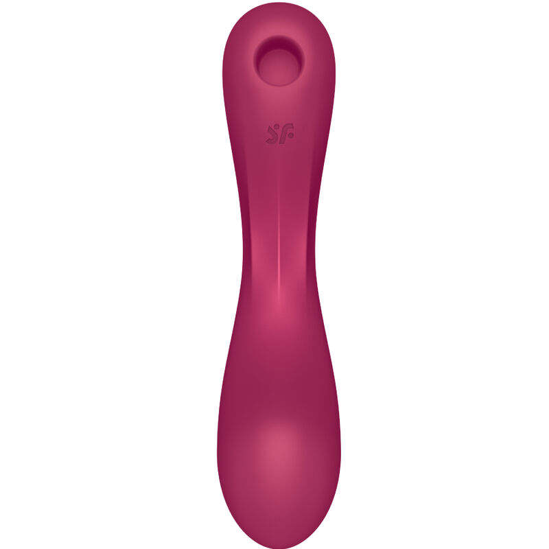 SATISFYER - CURVE TRINITY 1 AIR PULSE VIBRATION RED - immagine 8