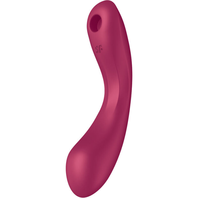 SATISFYER - CURVE TRINITY 1 AIR PULSE VIBRATION RED - immagine 2