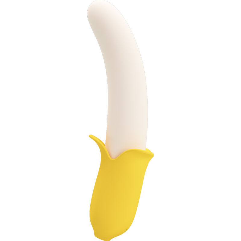 PRETTY LOVE - BANANA GEEK SUPER POWER 7 VIBRAZIONI SU E GIÙ SILICONE NERO - immagine 7