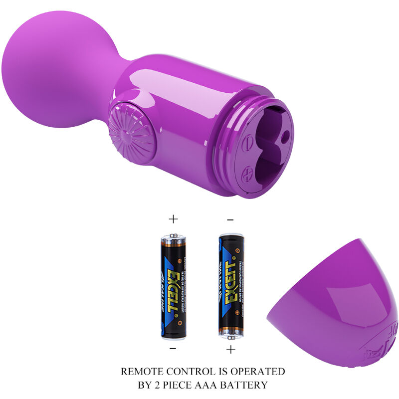 PRETTY LOVE - MINI MASAJEADOR PERSONAL MORADO - immagine 6