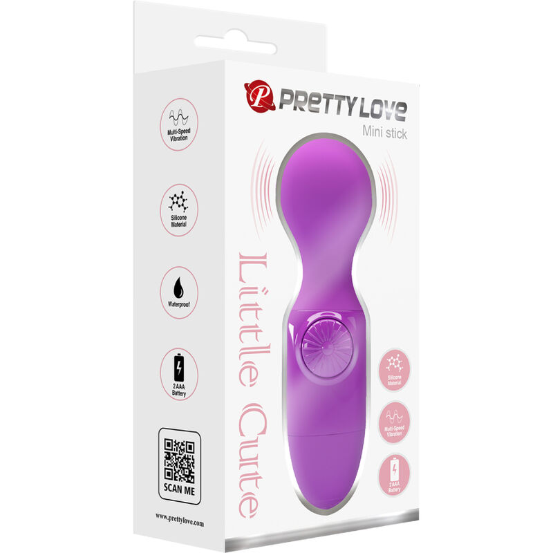 PRETTY LOVE - MINI MASAJEADOR PERSONAL MORADO - immagine 9