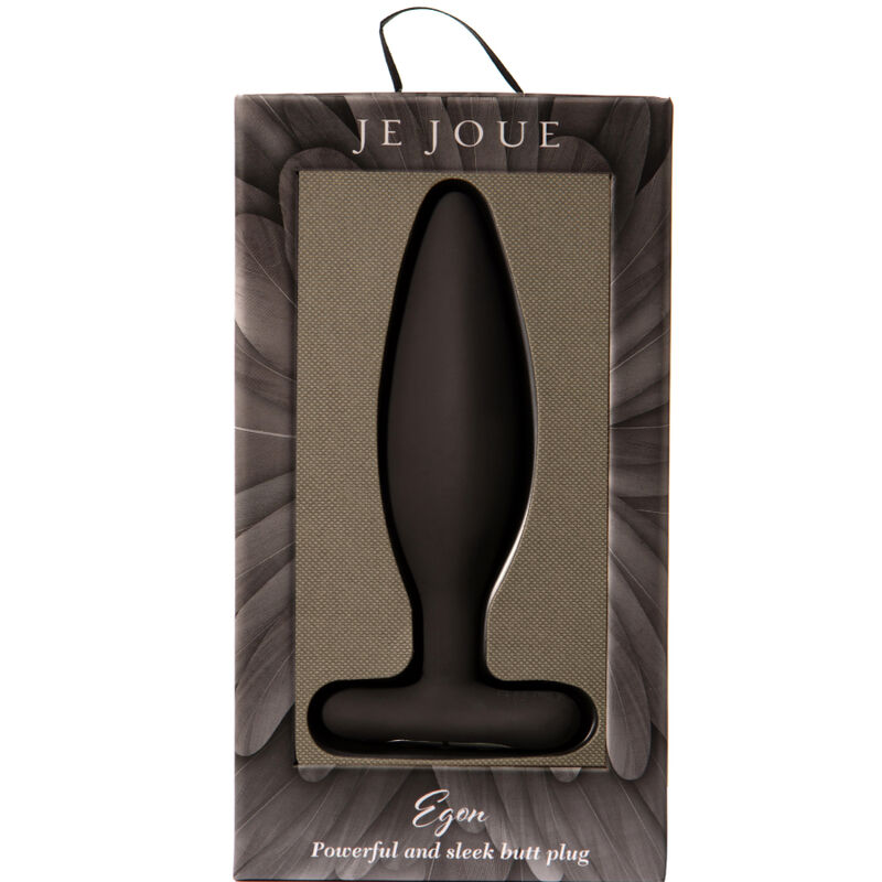JE JOUE - EGON PLUG ANAL VIBRADOR NEGRO - immagine 4