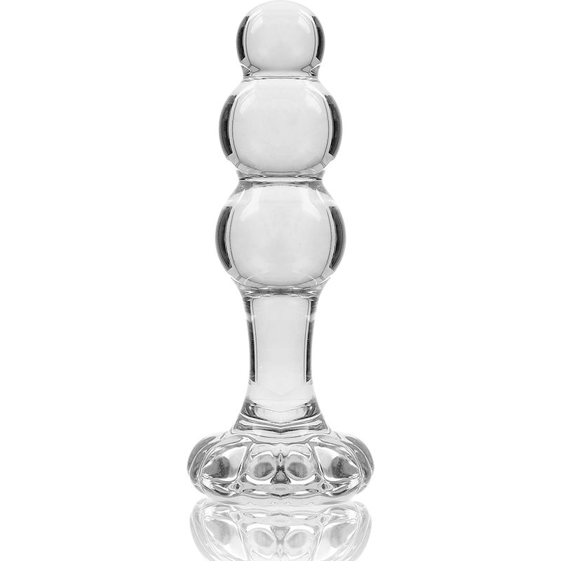 NEBULA SERIES BY IBIZA - MODELO 1 PLUG CRISTAL TRANSPARENTE 10.5 CM -O- 3 CM - immagine 2