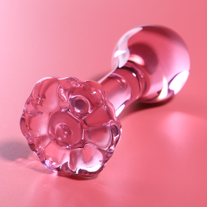 NEBULA SERIES BY IBIZA - MODELO 2 PLUG CRISTAL TRANSPARENTE 11 CM -O- 3.5 CM