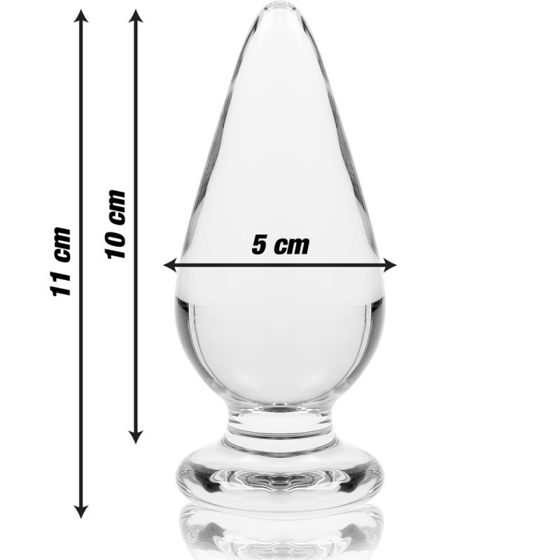 NEBULA SERIES BY IBIZA - MODELO 4 PLUG CRISTAL TRANSPARENTE 11 CM -O- 5 CM - immagine 3