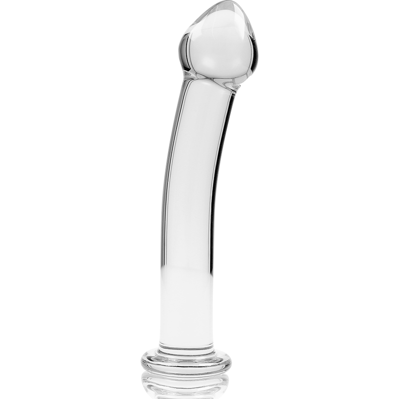 NEBULA SERIES BY IBIZA - MODELO 11 DILDO CRISTAL TRANSPARENTE 16 CM -O- 3 CM - immagine 3