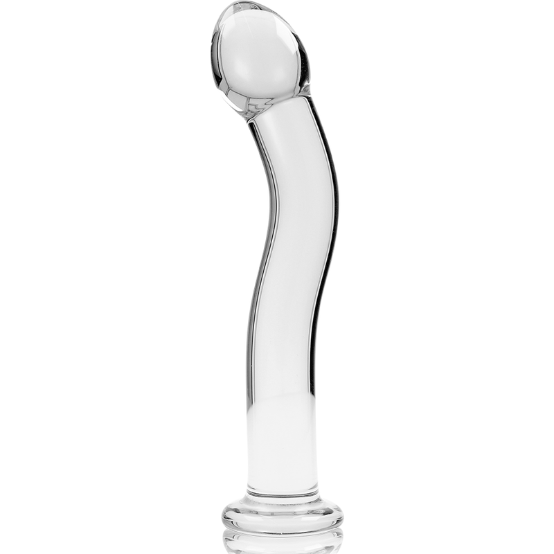 NEBULA SERIES BY IBIZA - MODELO 18 DILDO CRISTAL TRANSPARENTE 18.5 CM -O- 3.5 CM - immagine 4
