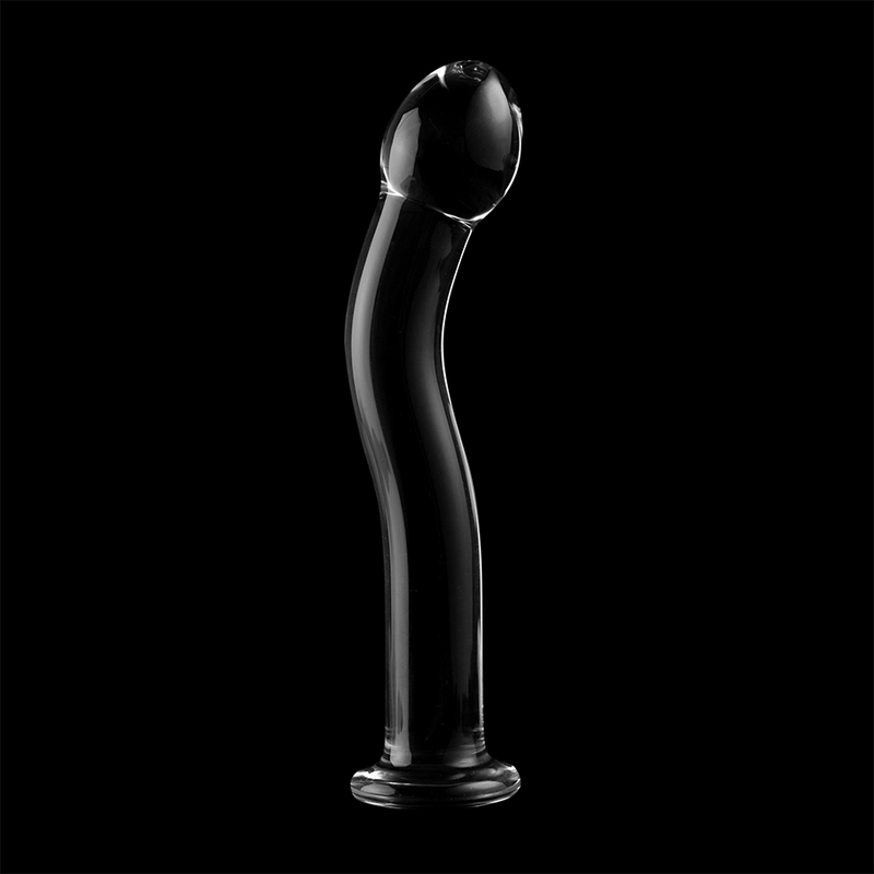 NEBULA SERIES BY IBIZA - MODELO 18 DILDO CRISTAL TRANSPARENTE 18.5 CM -O- 3.5 CM - immagine 6