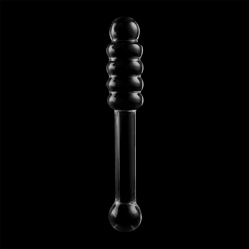 NEBULA SERIES BY IBIZA - MODELLO 20 DILDO IN VETRO BOROSILICATO 20,5 X 3 CM TRASPARENTE - immagine 5