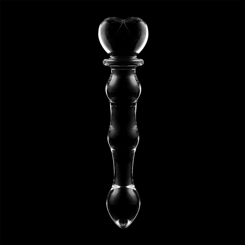 NEBULA SERIES BY IBIZA - MODELO 21 DILDO CRISTAL TRANSPARENTE 20.5 CM -O- 3.5 CM - immagine 2