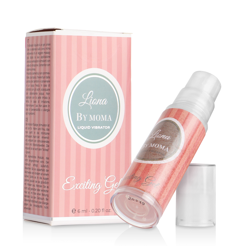 LIONA BY MOMA - LIQUIDO VIBRATORE GEL ECCITANTE 6 ML - immagine 2