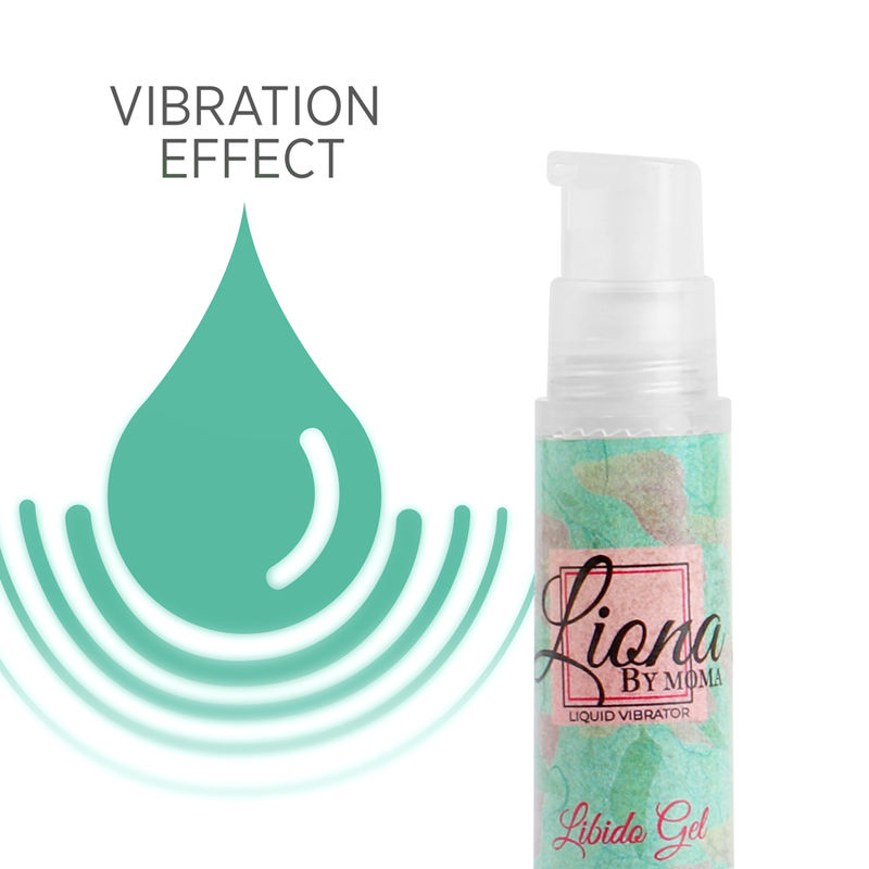 LIONA BY MOMA - VIBRATORE LIQUIDO LIBIDO GEL 6 ML - immagine 3