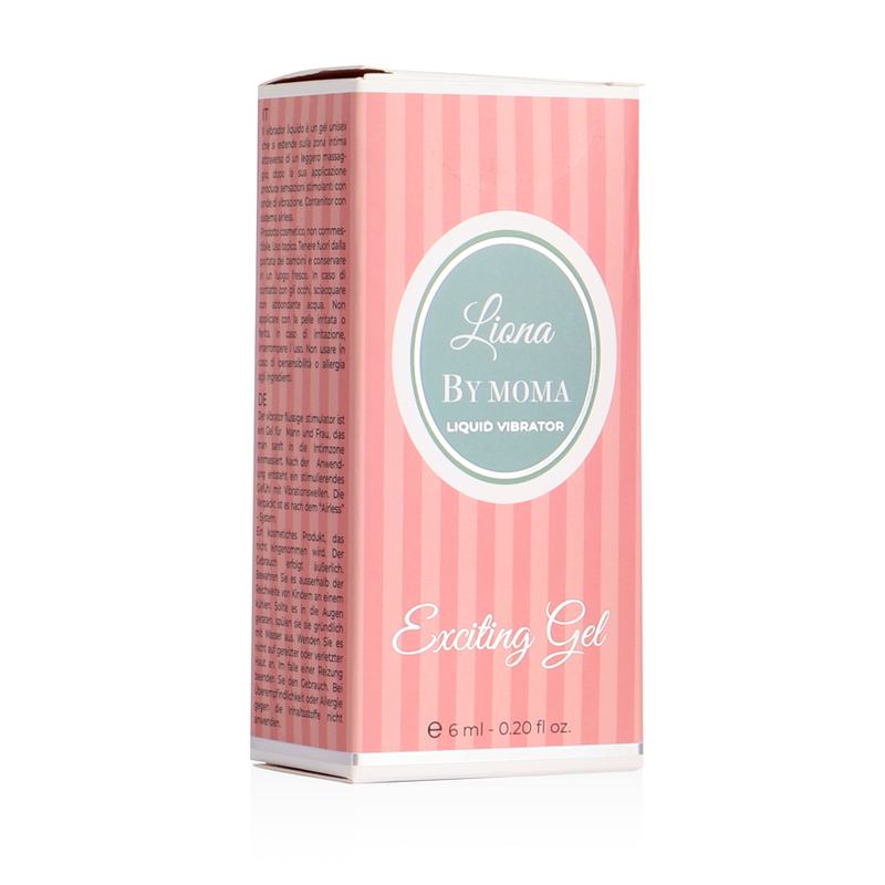 LIONA BY MOMA - LIQUIDO VIBRATORE GEL ECCITANTE 6 ML - immagine 5