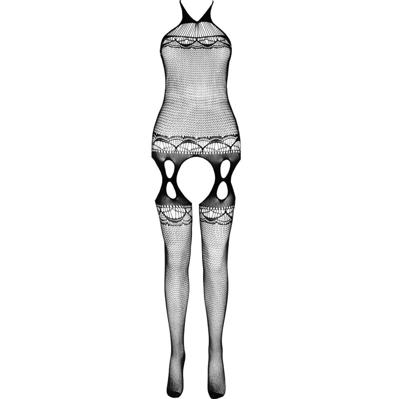 PASSION - ECO COLLECTION BODYSTOCKING ECO BS006 NEGRO - immagine 3