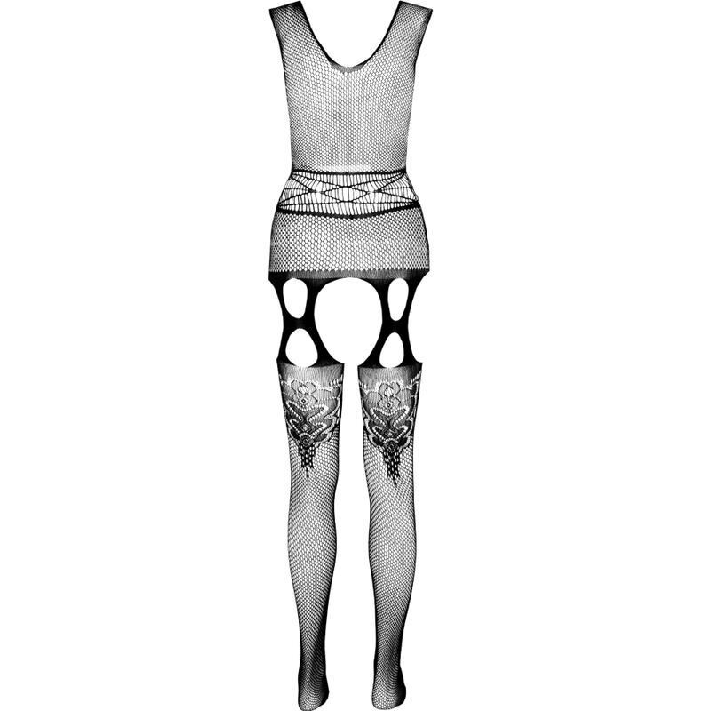 PASSION - ECO COLLECTION BODYSTOCKING ECO BS014 NEGRO - immagine 4