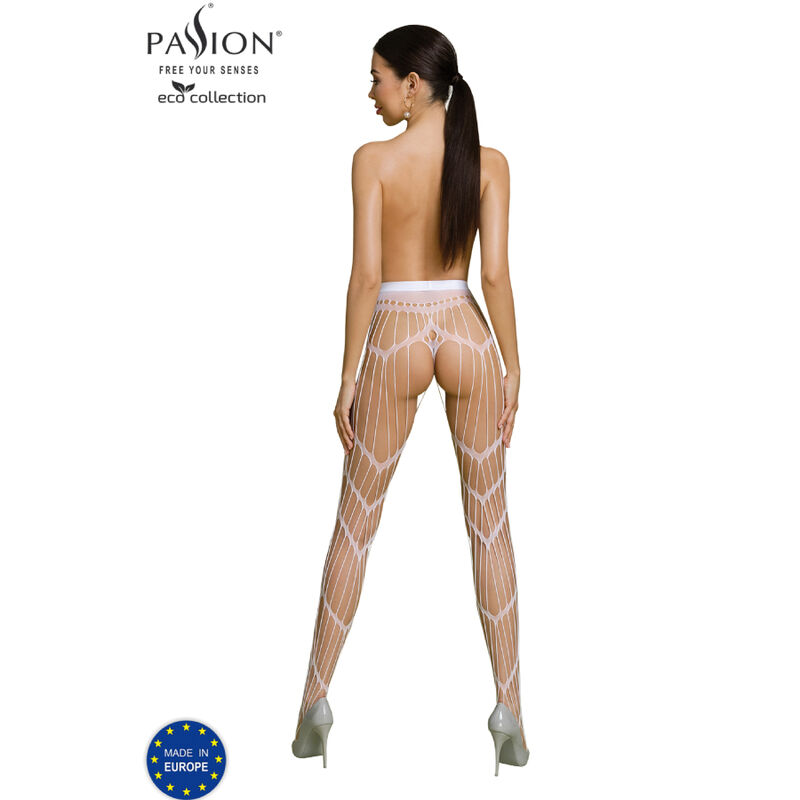 PASSION - ECO COLLECTION BODYSTOCKING ECO S006 NEGRO - immagine 2