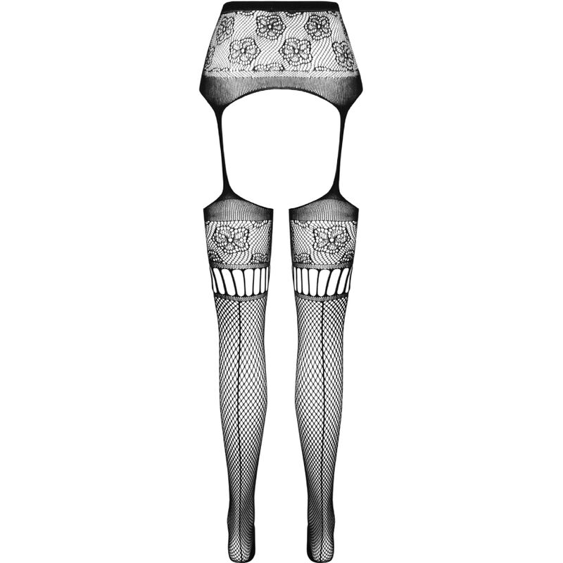 PASSION - S030 MEDIAS CON LIGUERO NEGRO TALLA ÚNICA - immagine 3