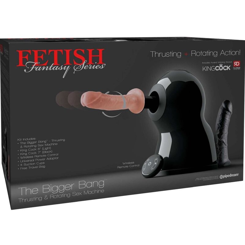 FETISH FANTASY SERIES - SEX MACHINE BIGGER BANG ROTACION Y EMPUJE - immagine 7