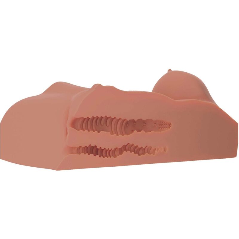 PDX PLUS - MASTURBATORE FEMMINILE TORSO DOPPIA ENTRATA CANDY - immagine 2