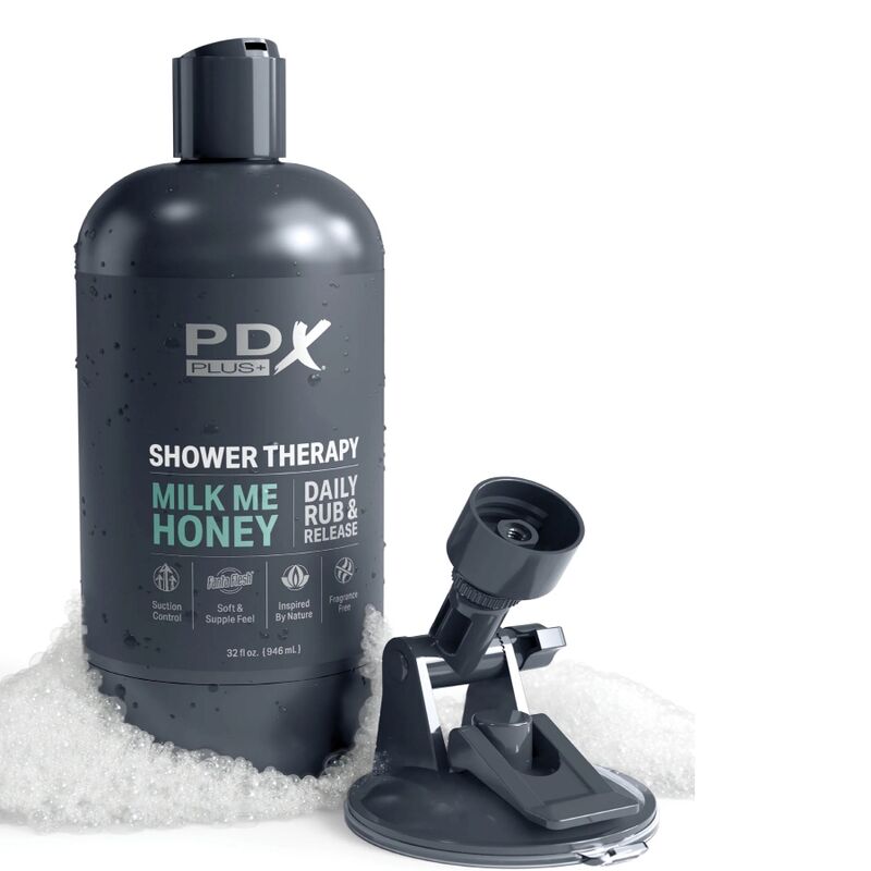 PDX PLUS - MASTURBATORE STROKER DESIGN DISCRETO DEL FLACONE DI SHAMPOO MILK ME HONEY - immagine 5