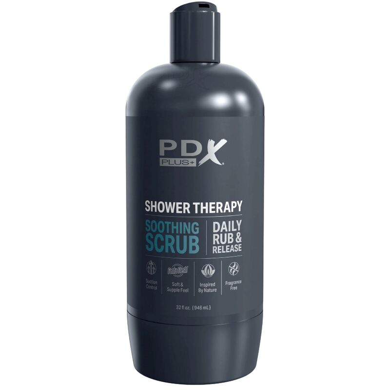 PDX PLUS - MASTURBADOR STROKER DISEÑO DISCRETO DE BOTE CHAMPU SOOTHING SCRUB - immagine 2
