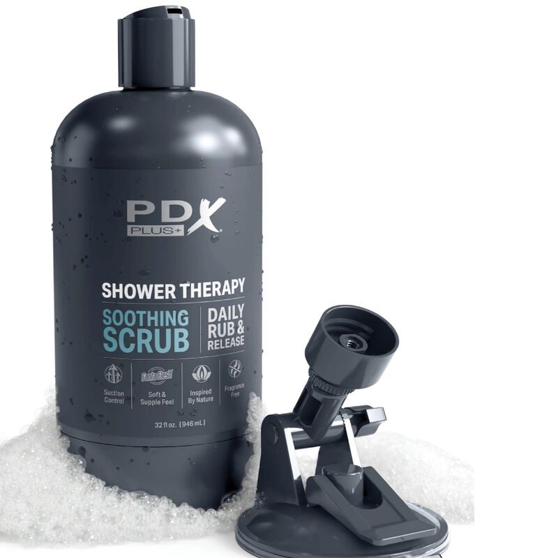 PDX PLUS - MASTURBADOR STROKER DISEÑO DISCRETO DE BOTE CHAMPU SOOTHING SCRUB - immagine 4