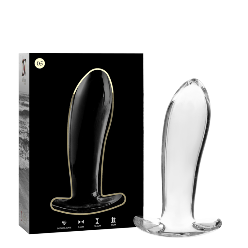 NEBULA SERIES BY IBIZA - MODELO 5 PLUG CRISTAL TRANSPARENTE 12.5 CM -O- 3.5 CM - immagine 5